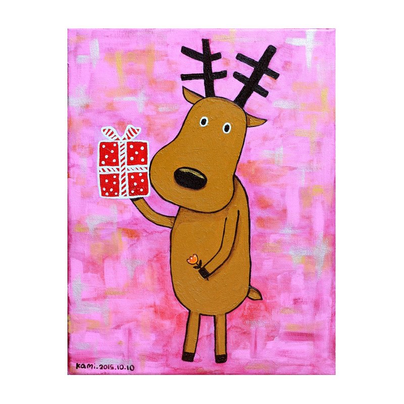 原画  ∣  小麋鹿 - 画框/相框 - 其他材质 多色