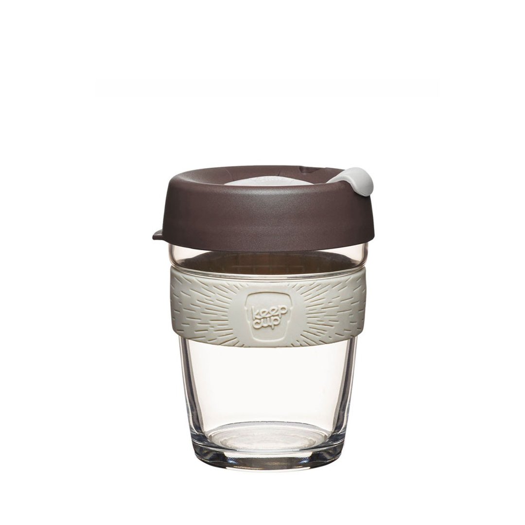 澳洲 KeepCup 醇酿 随身杯/咖啡杯/环保杯/外带杯 M - 白拿铁 - 咖啡杯/马克杯 - 玻璃 灰色