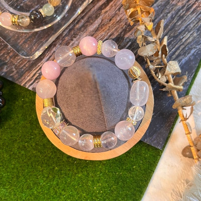 定制化水晶矿石手链  心静生光能量水晶手链 - 手链/手环 - 水晶 