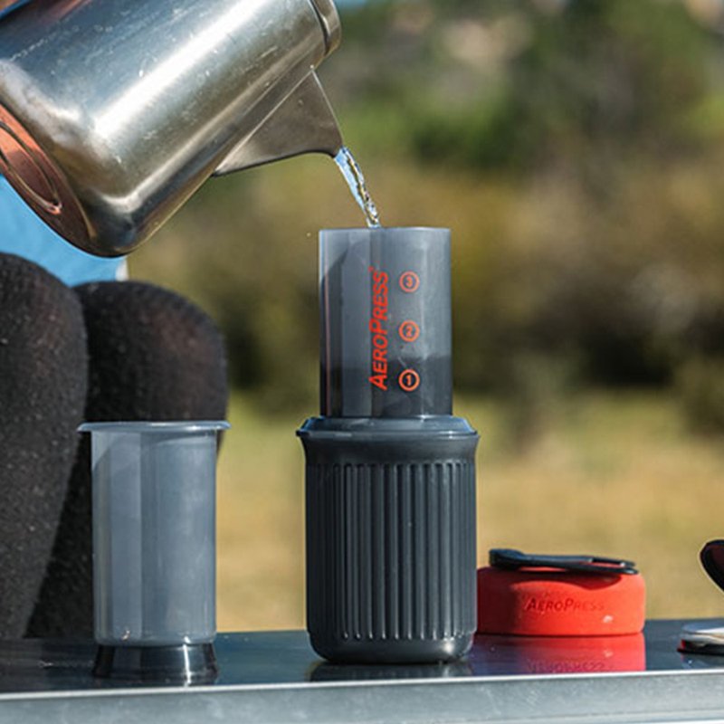 【美国爱乐压】AeroPress Go 爱乐压旅行组-美国原装送100张滤纸 - 咖啡壶/周边 - 塑料 黑色