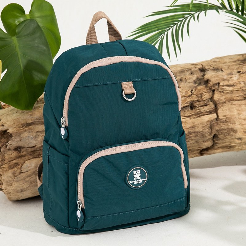 【Kinloch Anderson】迷雾森林 多功能隔层后背包-蓝绿 - 后背包/双肩包 - 尼龙 蓝色