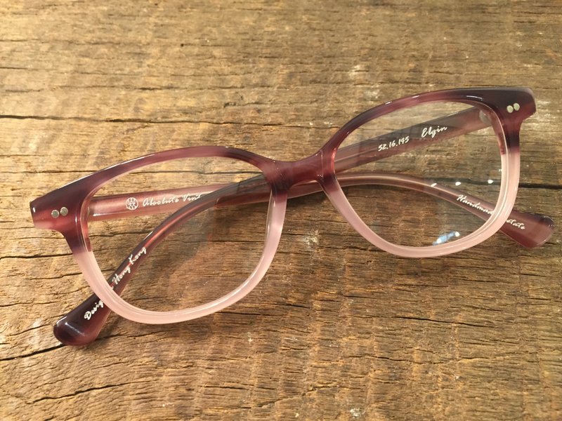 Absolute Vintage - 伊利近街(Elgin Street) 方型幼框板材眼镜 - Red 红色 - 眼镜/眼镜框 - 塑料 