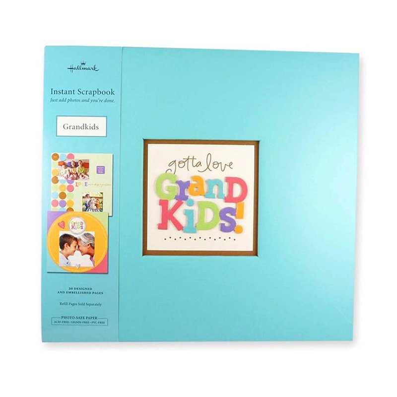 全彩页精致剪贴相本L/成长【Hallmark-无酸相本/相册】 - 相簿/相册 - 纸 多色