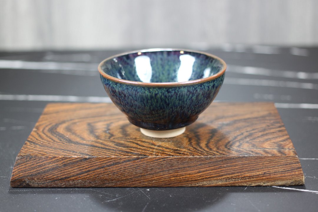【沐春生活】蕴借 天目釉茶杯 茶碗 莺歌陶艺名家叶敏祥作品 - 茶具/茶杯 - 瓷 