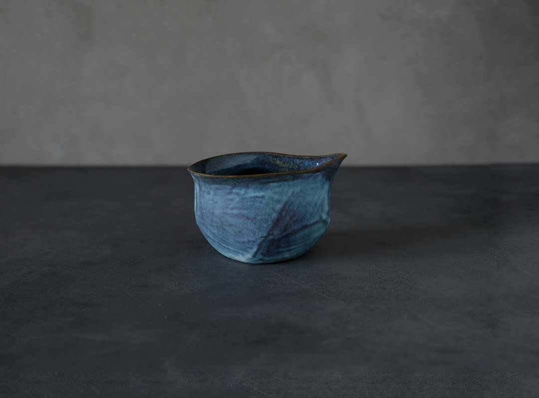 缥_面取_茶海 - 茶具/茶杯 - 瓷 蓝色