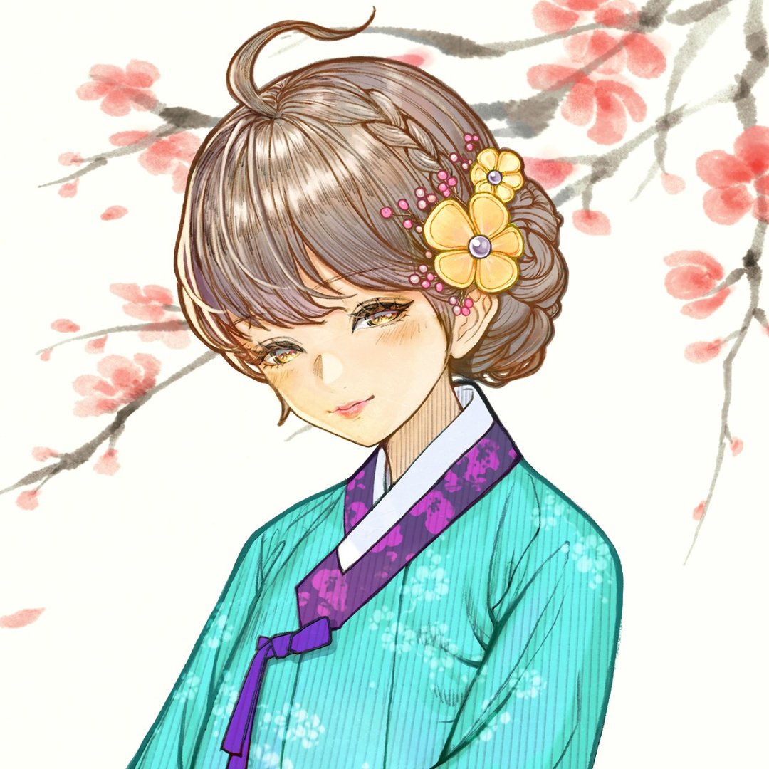 春(春) - 贴纸 - 纸 