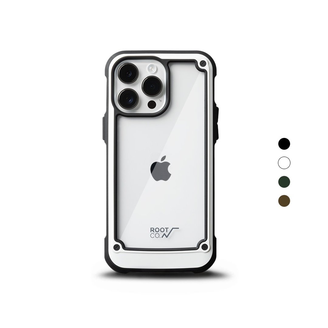 日本 ROOT CO. iPhone 14 Pro Max 透明背板防摔手机壳 - 手机壳/手机套 - 塑料 多色