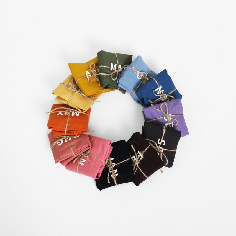 12月份幸运色提袋_8SB000 - 手提包/手提袋 - 棉．麻 多色