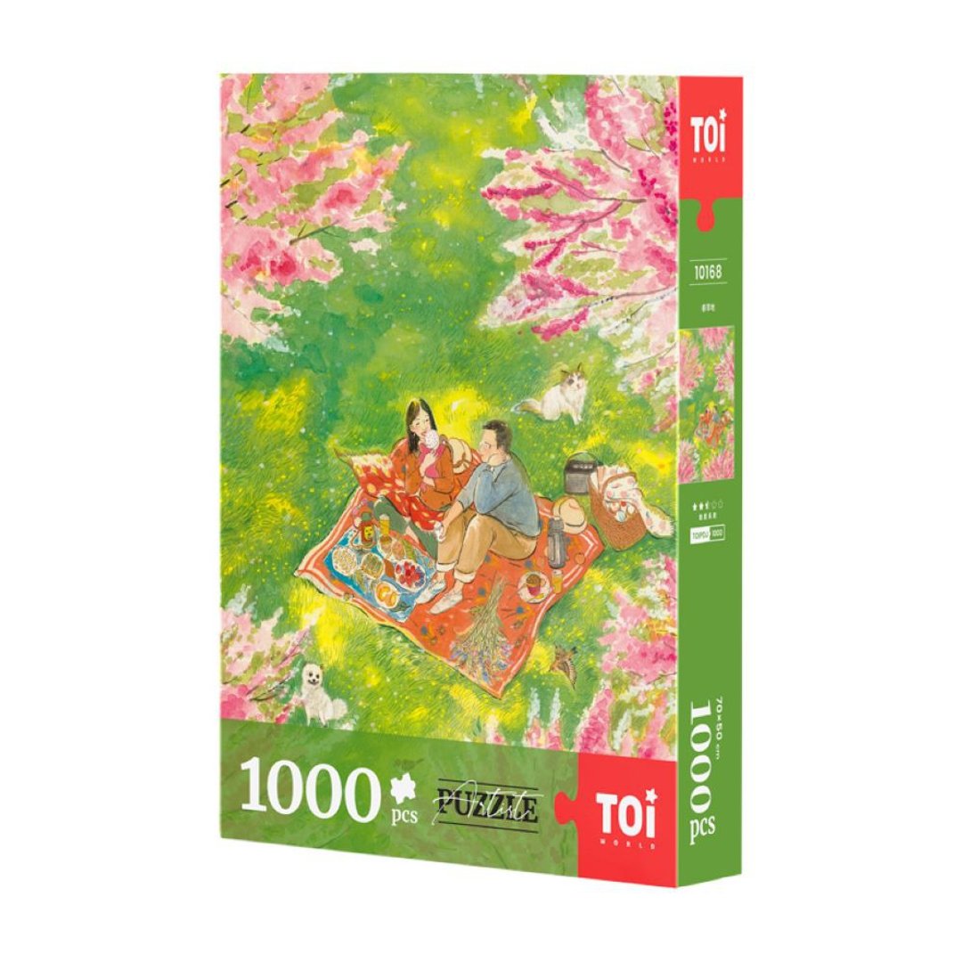 TOi图益 【春草地】 拼图1000片DIY动漫插画桌游 - 拼图 - 纸 多色