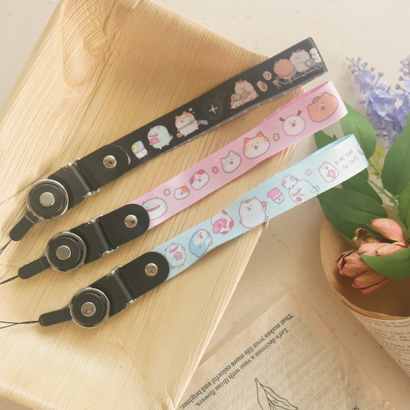 胖胖星球 - 万用证件背带(短版) - 挂绳/吊绳 - 尼龙 