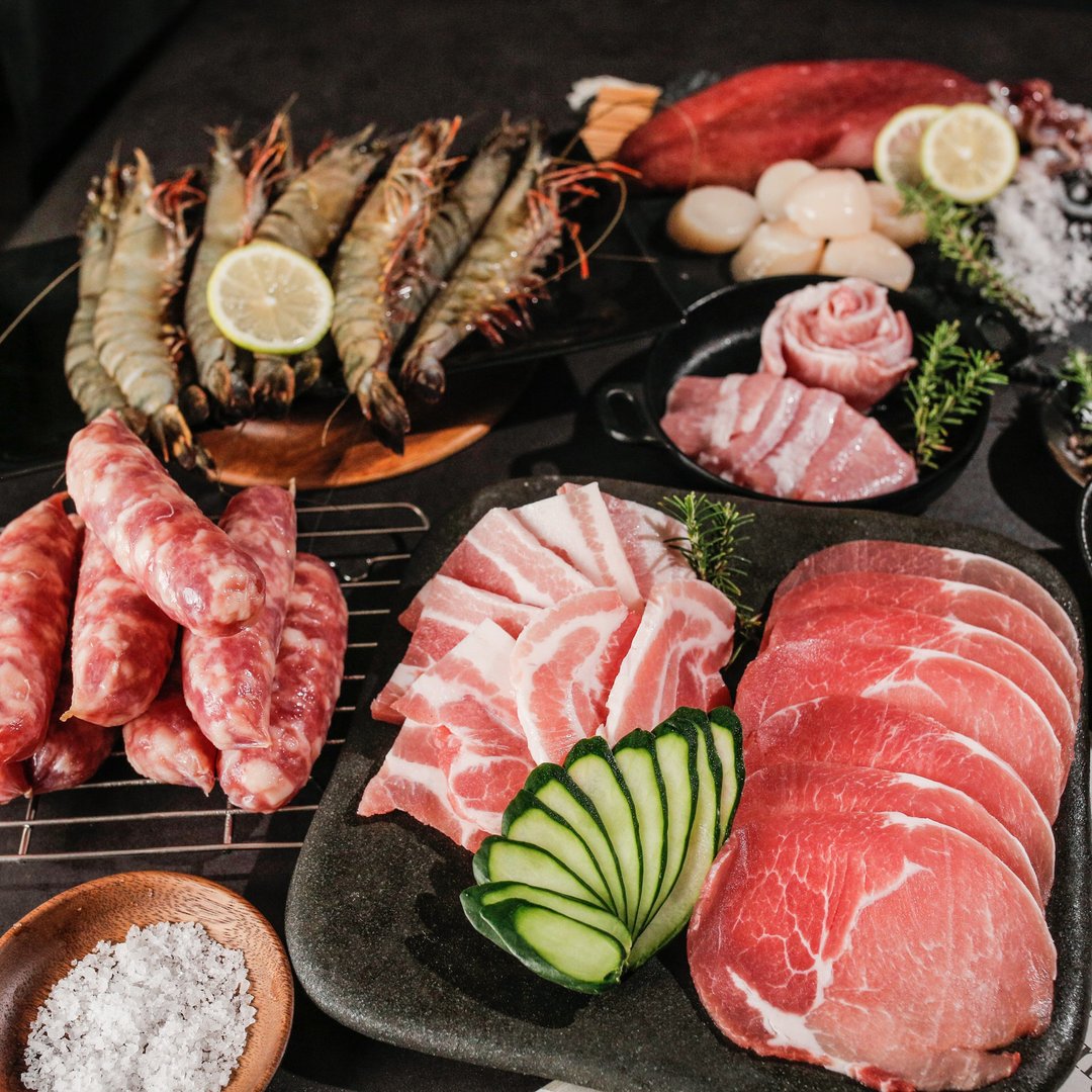 【中秋烤肉包邮】 极上豚海陆派对箱 5-6人份 - 其他 - 新鲜食材 红色