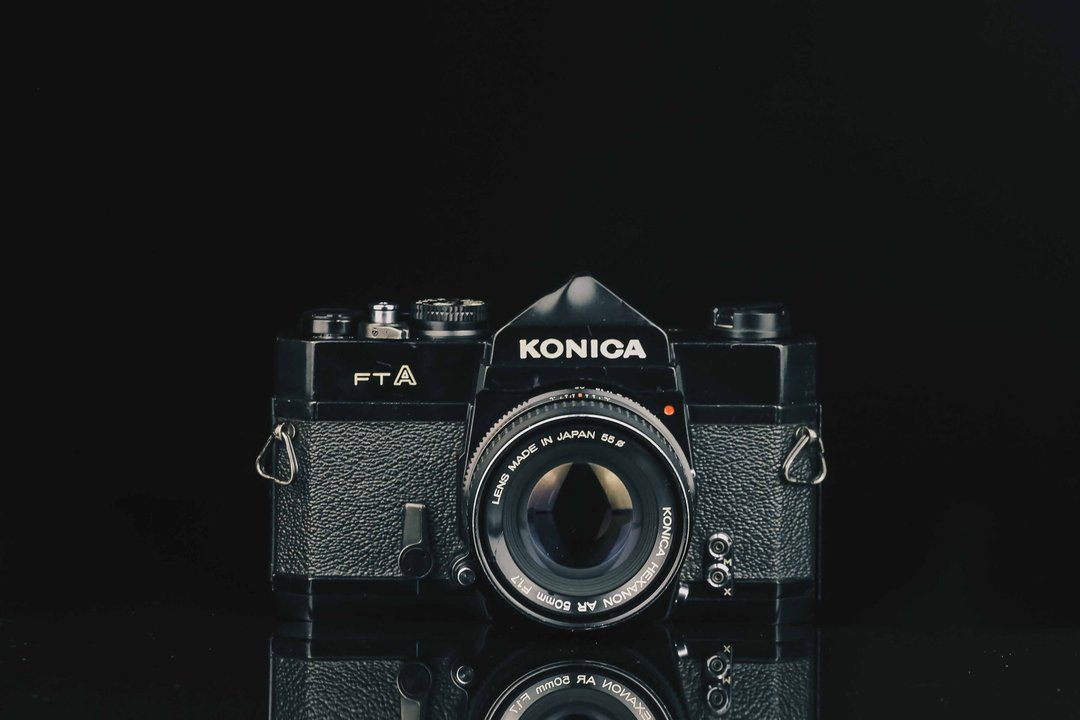 Konica FTA+Konica HEXANON AR 50mm F=1.7 #7692 #135底片相机 - 相机 - 其他金属 黑色
