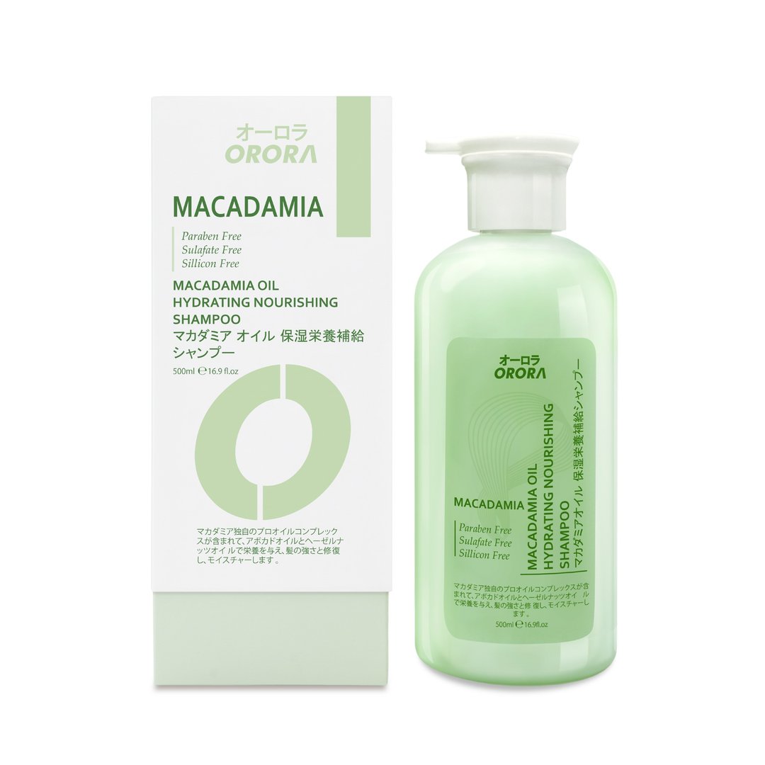 日本Orora天然香系列-坚果油保湿滋养洗发乳500ml - 洗发用品 - 其他材质 