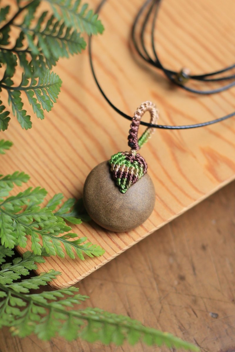 壹染指香品 | 古方 清远香 | 天然合香 平安扣编绳锁骨链 | 现货 - 锁骨链 - 植物．花 