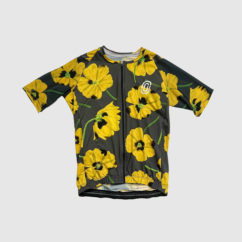 【Ostroy】YELLOW POPPIES WOMEN'S JERSEY_短袖车衣_女 - 自行车/周边 - 聚酯纤维 