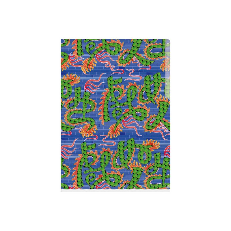 戏台印花三层资料夹 - 文件夹/资料夹 - 塑料 蓝色