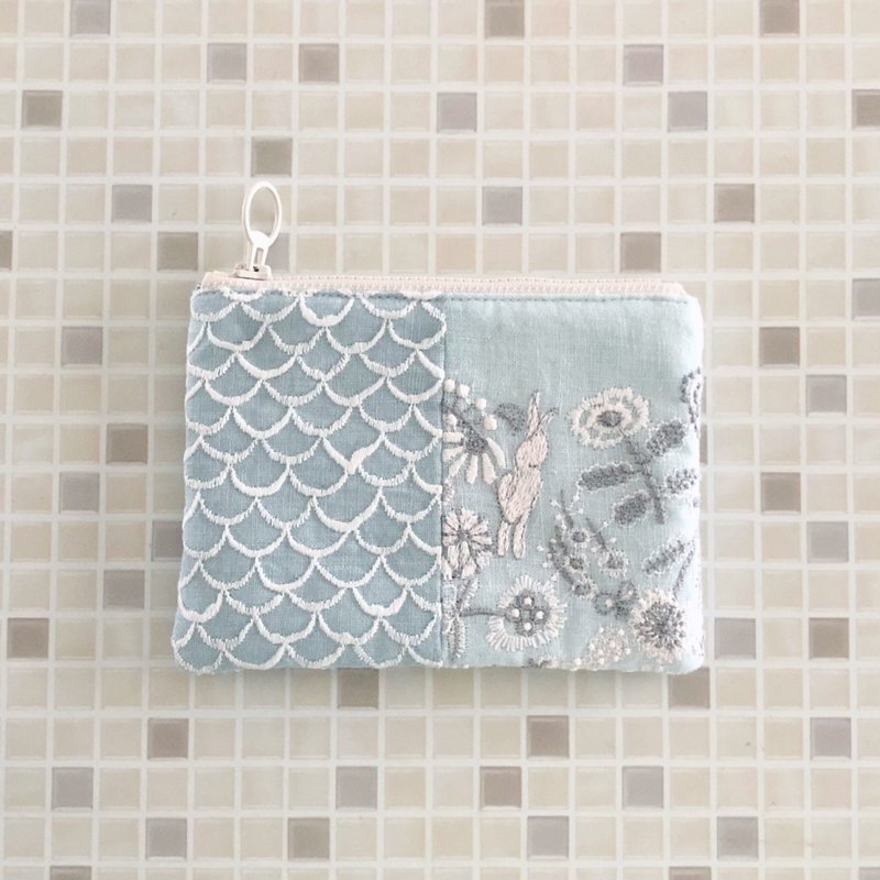 已售出 - 化妆包/杂物包 - 棉．麻 蓝色