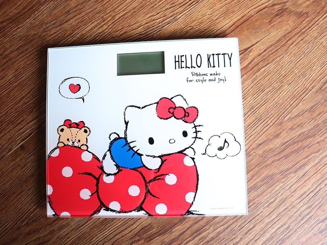 【HELLO KITTY】电子体重计HW-359KT(强化玻璃 自动开关机) - 其他 - 玻璃 