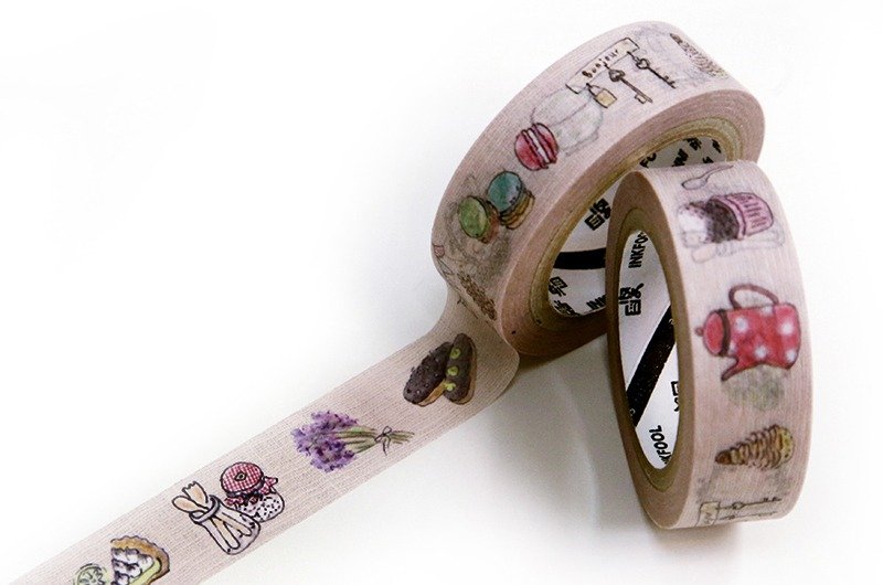 纸胶带｜ 法式乡村集 design by 小小只手绘 - 纸胶带 - 纸 
