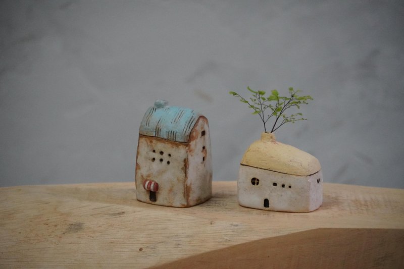 陶艺手作-小陶房-森林中的小屋 - 摆饰 - 陶 