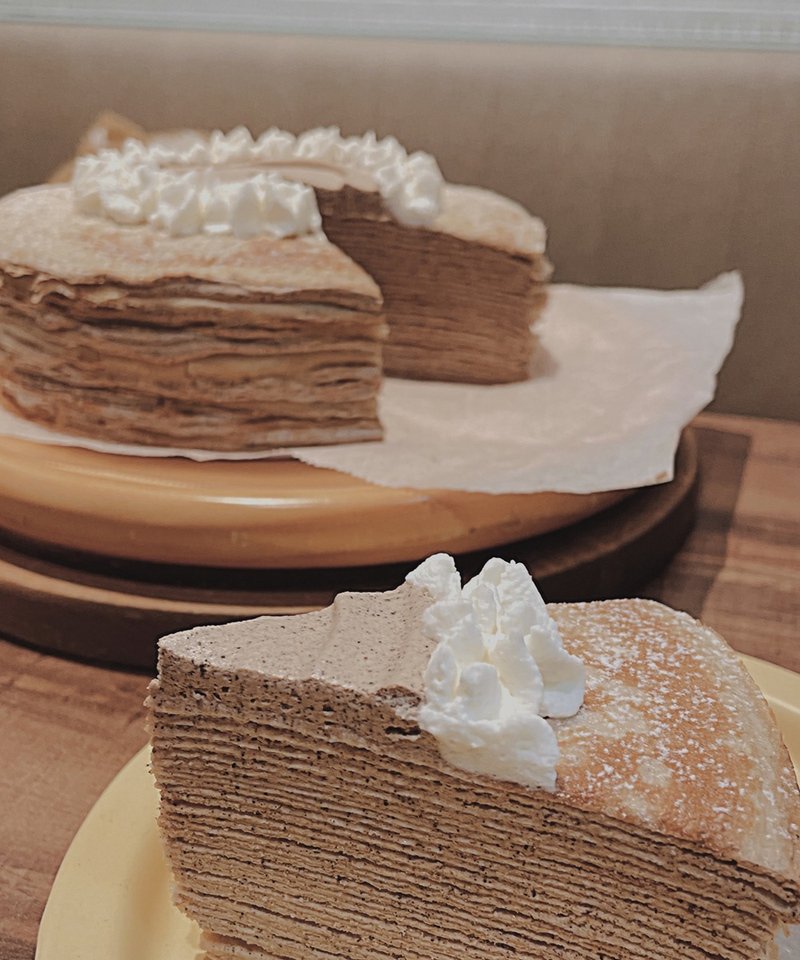 阿萨姆奶茶千层蛋糕/可代写卡片 - 蛋糕/甜点 - 新鲜食材 