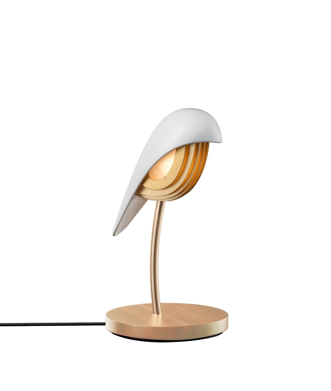 BIRD 陶瓷觸控鳥燈-象牙白 - 灯具/灯饰 - 瓷 白色