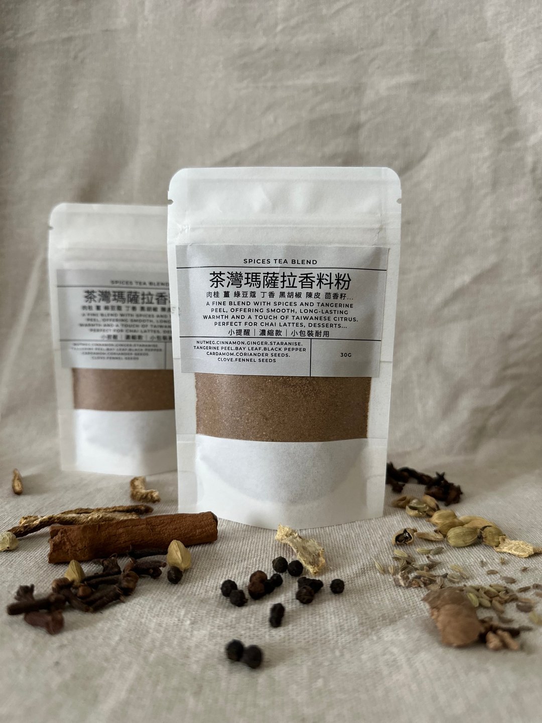 茶湾玛萨拉香料粉 | Chai Wan Masala Chai Powde - 茶 - 其他材质 
