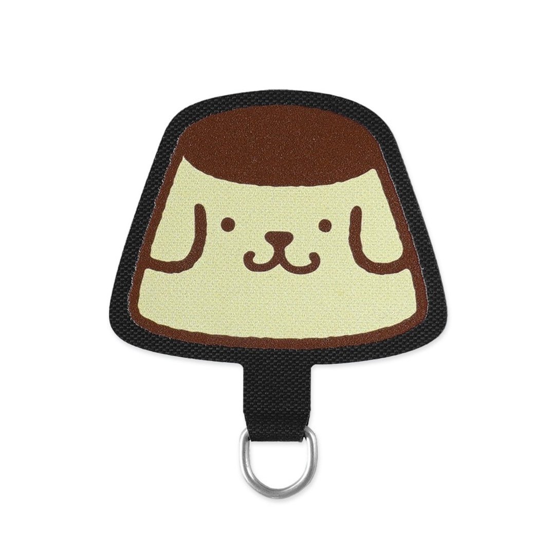 PomPomPurin 布丁狗 布丁麻吉 挂绳片 手机挂绳片 - 手机配件 - 其他人造纤维 黑色