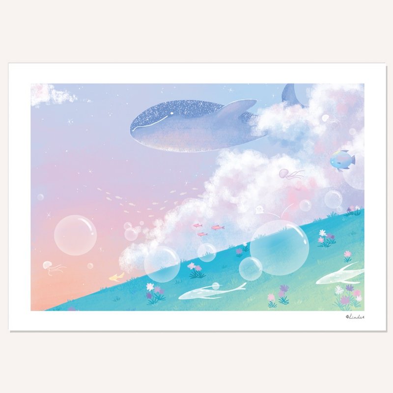 印刷装饰画 挂画 无框画【梦幻海洋】 - 海报/装饰画/版画 - 纸 多色