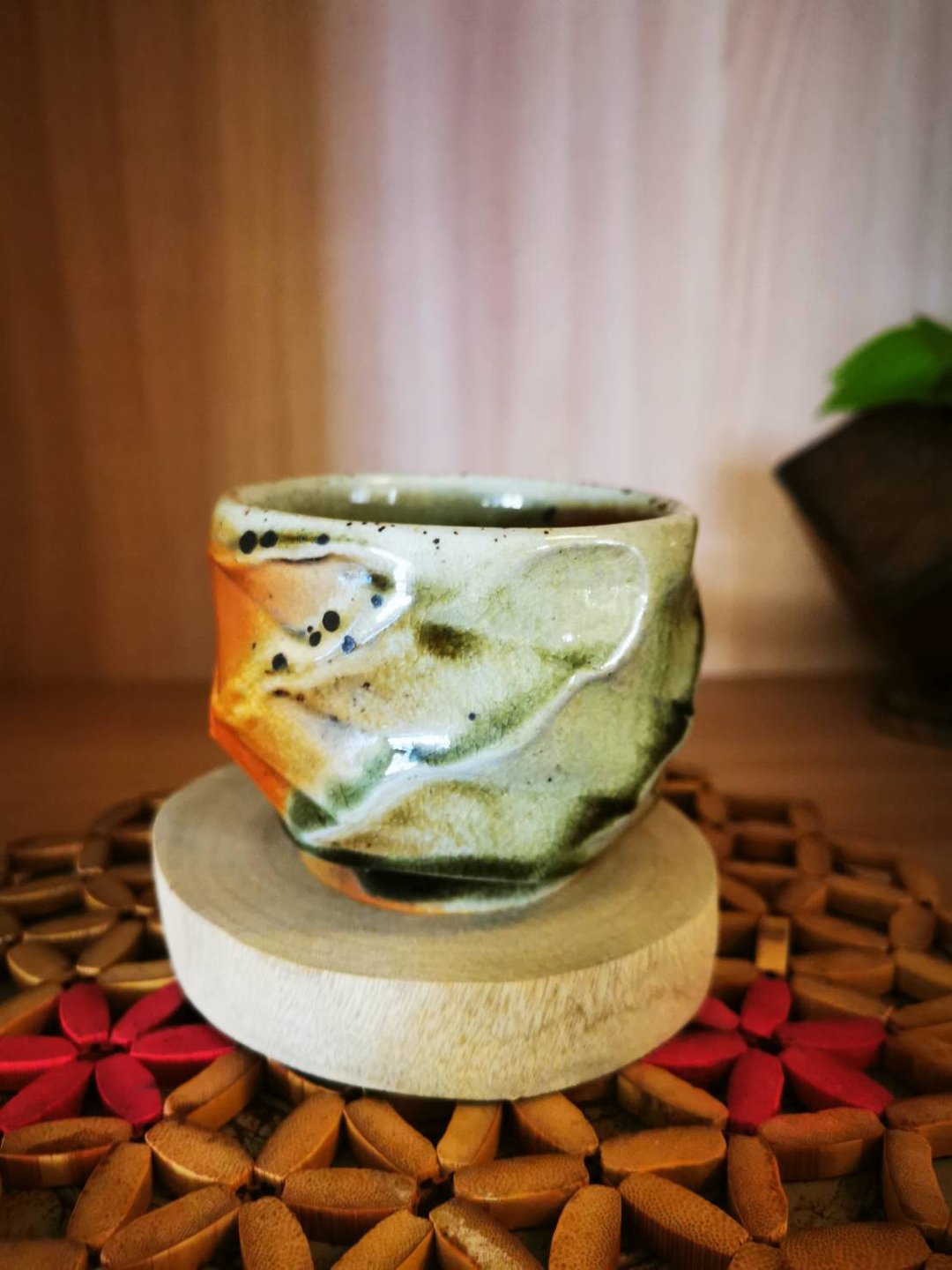 柴烧造型杯 - 茶具/茶杯 - 陶 