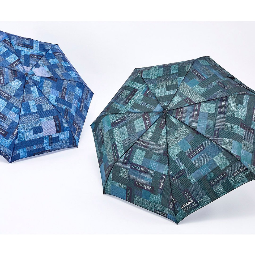 Unispin 牛仔蓝调自动完美瞬收伞 - 雨伞/雨衣 - 其他材质 多色