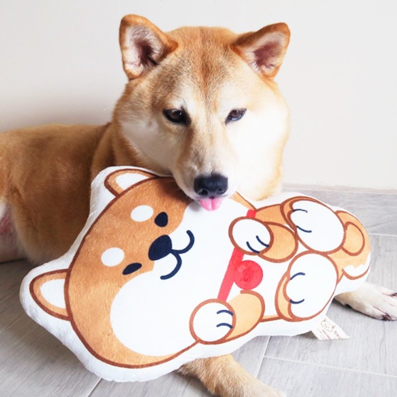SHIBAinc|柴犬工房 柴犬 抱枕 枕头 枕 毛绒玩具 - 枕头/抱枕 - 其他材质 