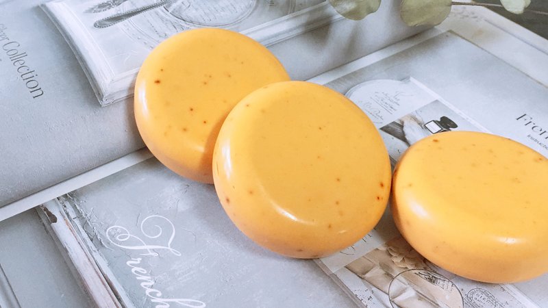 乡皂 COUNTRY SOAP 中秋节礼盒润泽亮肤花草双入 - 肥皂/手工皂 - 植物．花 橘色