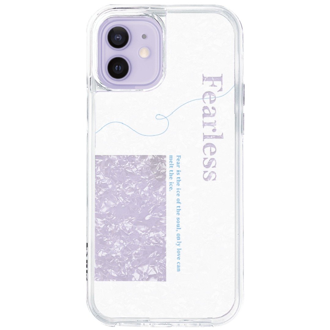 留白-冰雪奇缘 iphone 14 13 12 pro max mini 防摔手机壳 可定制 - 手机壳/手机套 - 贝壳 透明