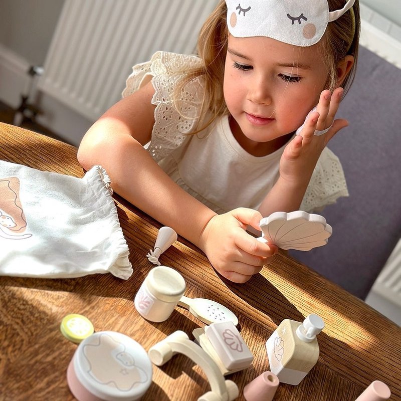 梦幻人鱼保养组 - 玩具/玩偶 - 木头 