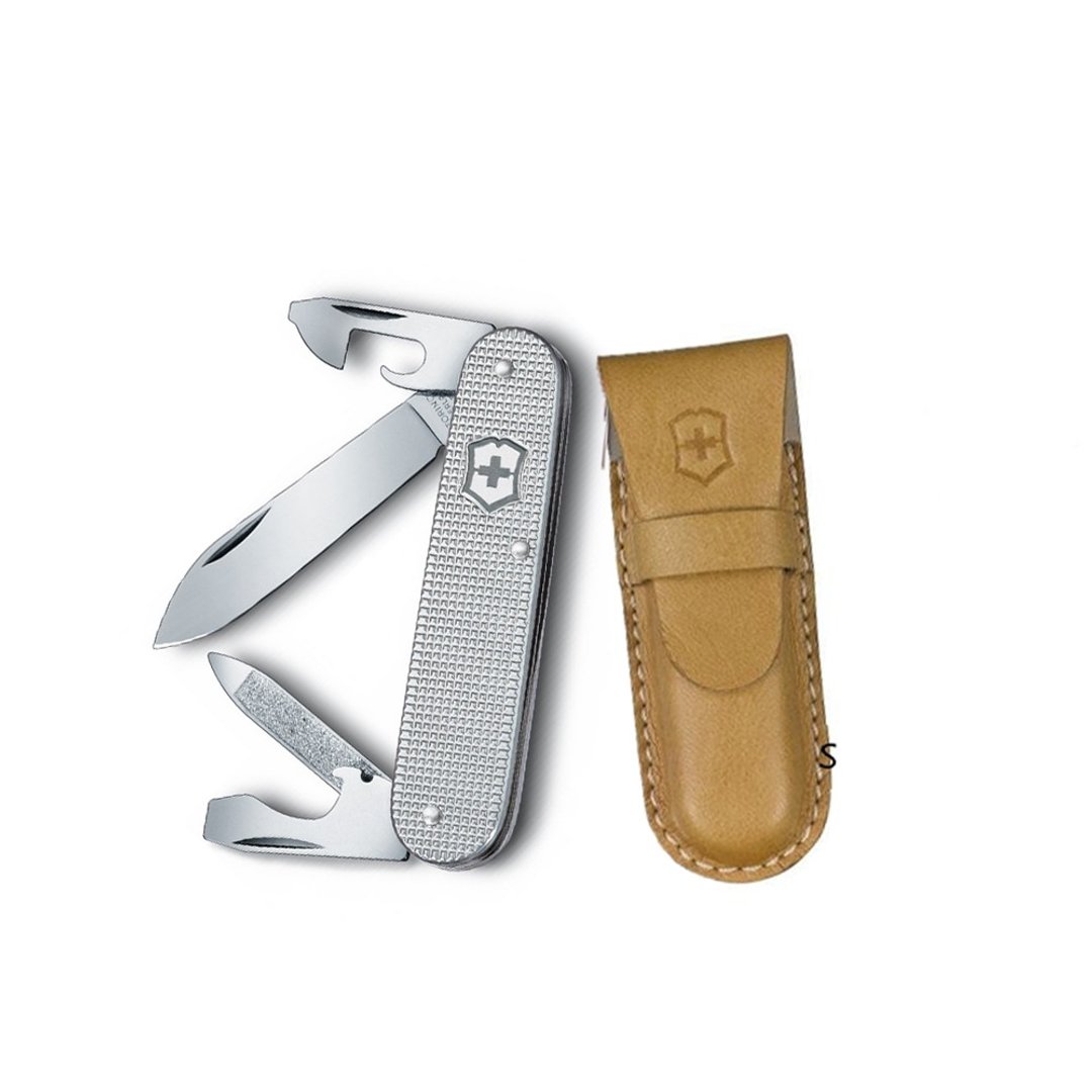 VICTORINOX 瑞士维氏 Alox 8用瑞士刀附刀套/银 0.2600.L1226 - 露营用品 - 不锈钢 银色