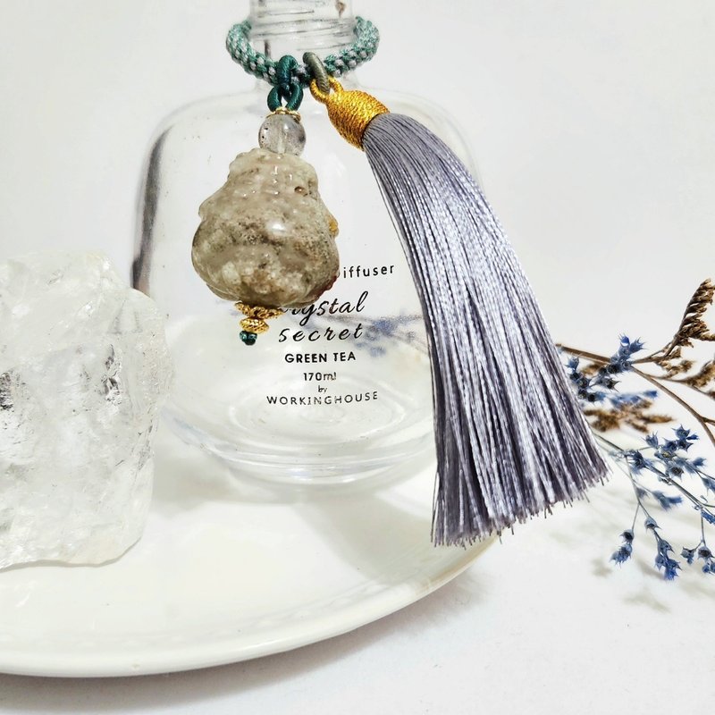 景品幽灵龙龟编绳车挂/缓解压力、避邪挡煞之水晶 - 手链/手环 - 水晶 银色