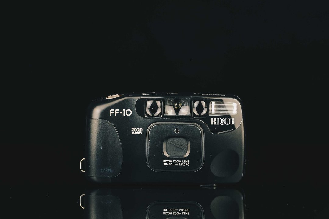 RICOH FF-10 ZOOM DATE #9139 #135底片相机 - 相机 - 其他金属 黑色