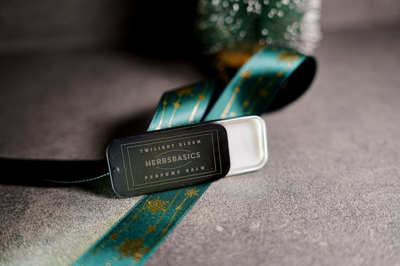 【圣诞礼物必备】满心雏菊芳香 暮光花语 Twilight Bloom 香膏 - 香水/香膏 - 其他金属 黑色