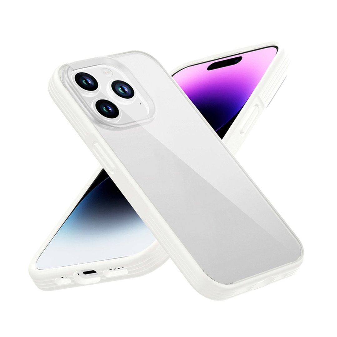 VOYAGE 超军规防摔保护壳-Pure Sport 纯白-iPhone15 ProMax(6.7) - 手机壳/手机套 - 其他材质 透明
