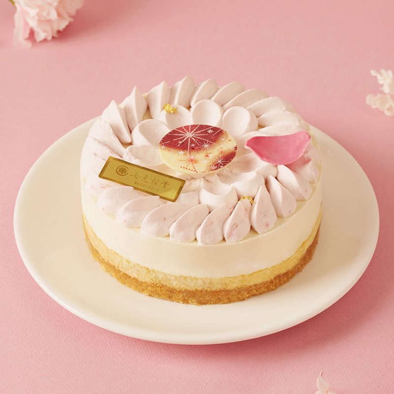 【七见樱堂】大和抚子－花绽莓果双起司蛋糕(6寸) - 蛋糕/甜点 - 新鲜食材 