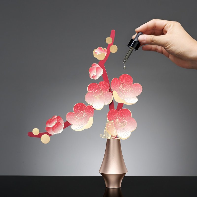 手心里桃气满满桃花香薰摆件小众高级感创意桌面香氛生日新婚礼物 - 香薰/精油/线香 - 其他材质 