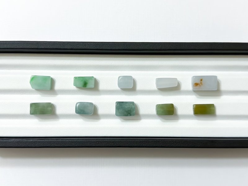 采矿 翡翠 通孔珠 特色珠 串珠材料 - 其他 - 玉石 