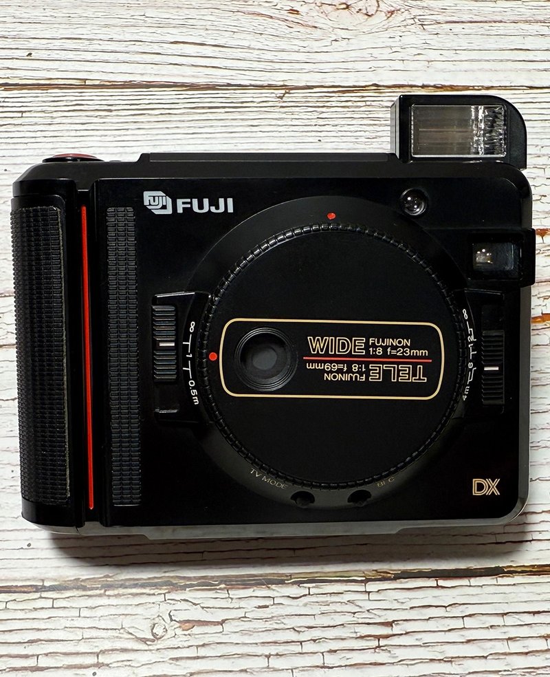 FUJINON WIDE/TELE 半格机 - 相机 - 其他金属 黑色