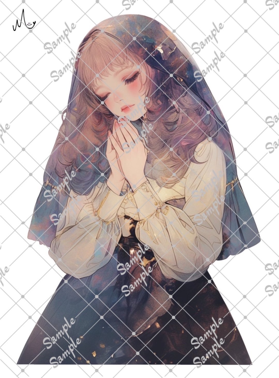 原创人物贴纸 10月新品 - 贴纸 - 纸 