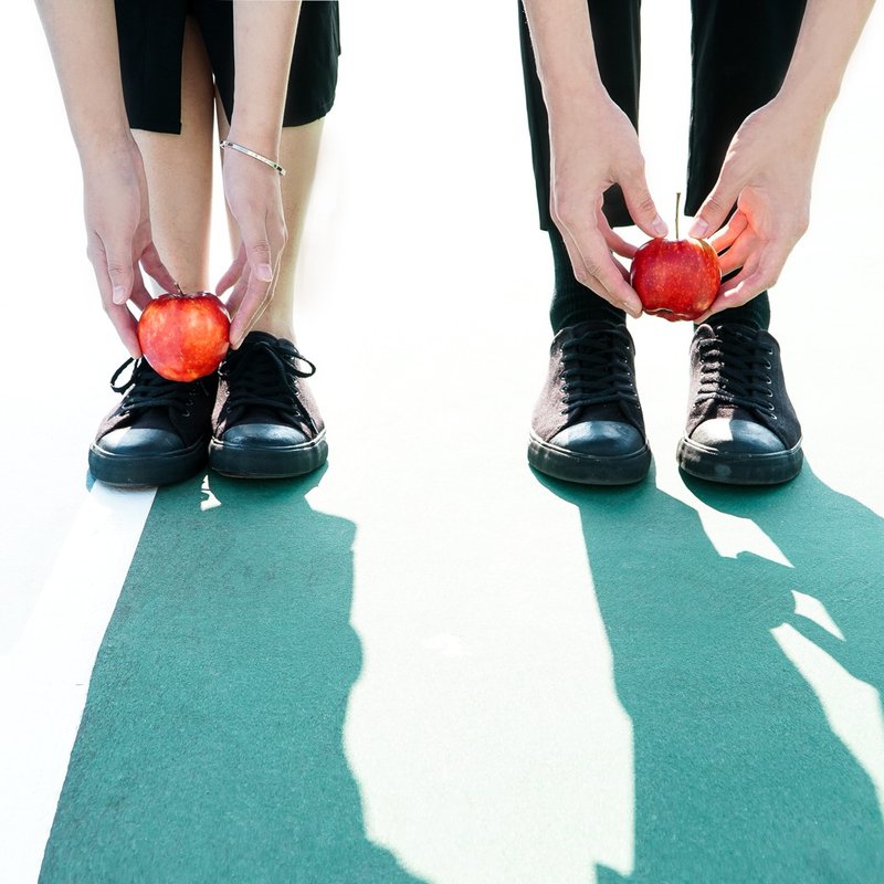 全黑帅气【脚踏车日】墨丽黑 水洗棉 率性百搭 不怕脏 - 女款休闲鞋 - 棉．麻 黑色