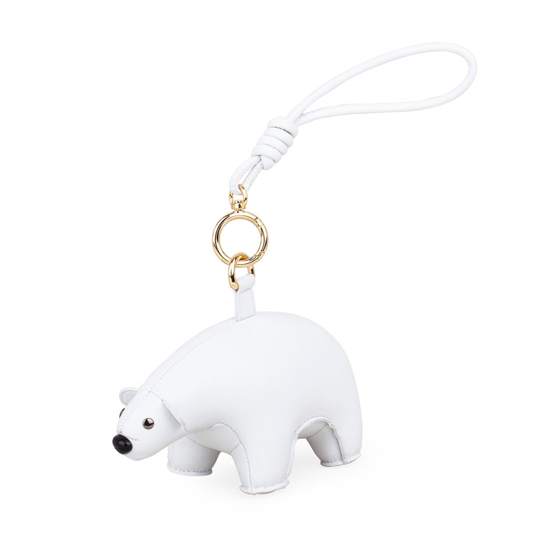 【吊饰】北极熊 Polar Bear  包袋挂饰 | 生日礼物 质感配件 北欧 - 吊饰 - 人造皮革 多色