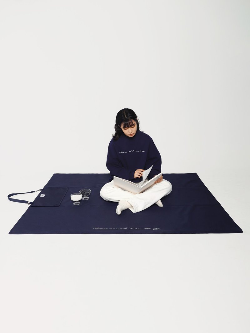 kiss the sky picnic mat - 露营用品 - 其他材质 蓝色