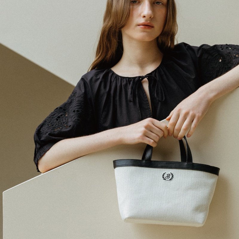 Bag to Basics 韩国制 手提包包 Olivier Tote Bag - 侧背包/斜挎包 - 环保材料 