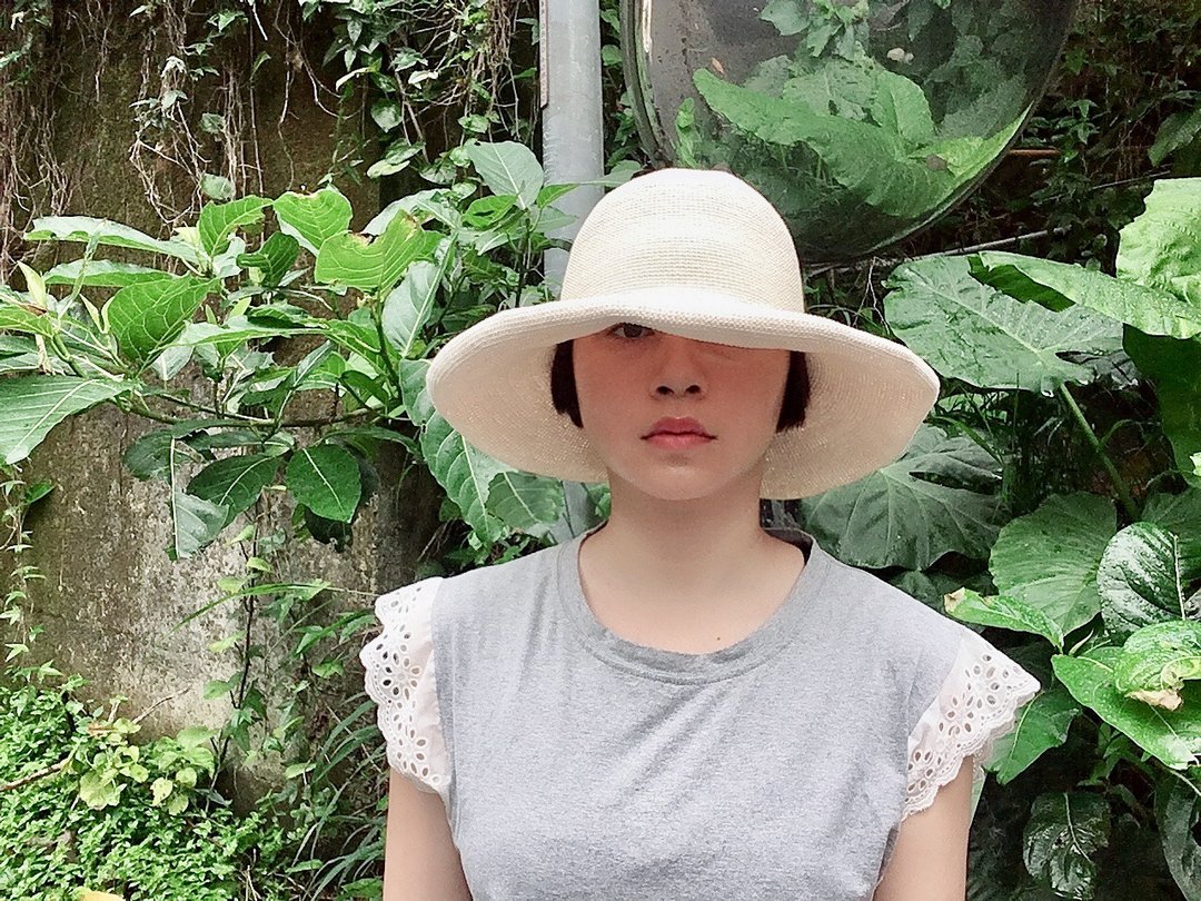 罗莎琳德Rosalind 升级限量版 手织遮阳帽 chokdee-premium - 帽子 - 棉 白色